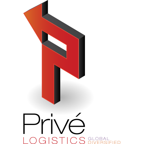 Logo design example - Privé Logistics