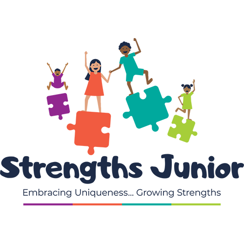Logo design example - Strengths Junior