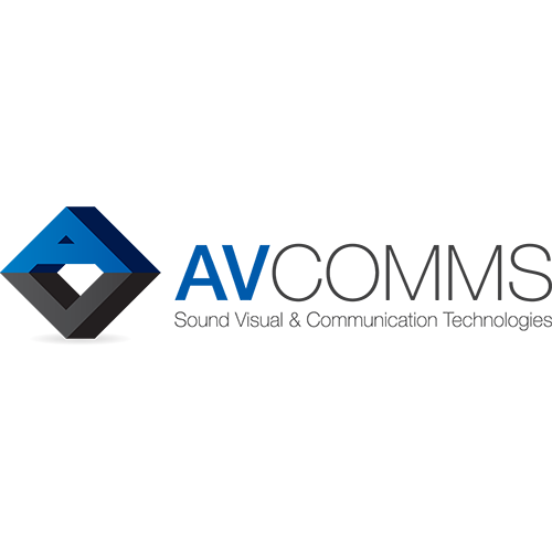 Logo design example - AVComms