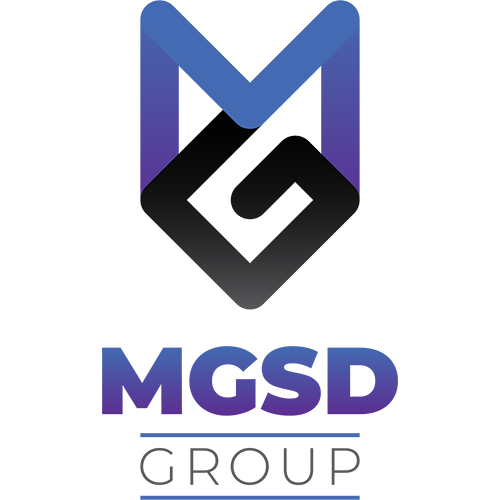 Logo design example - MGSD