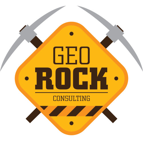 Logo design example - Geo Rock Consulting