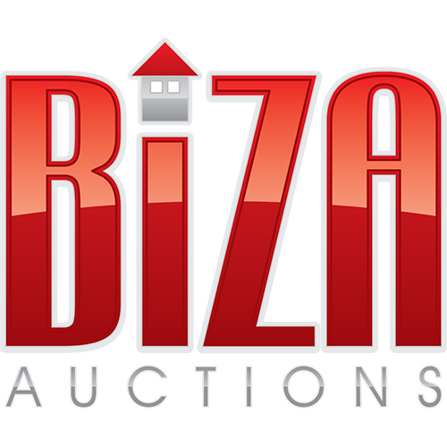 Logo design example - Biza Auctions