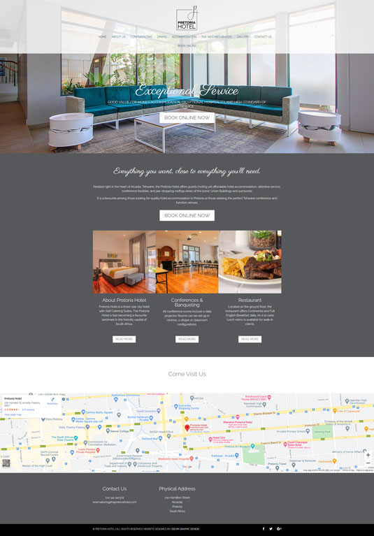 Responsive Web Design Page Layout Example